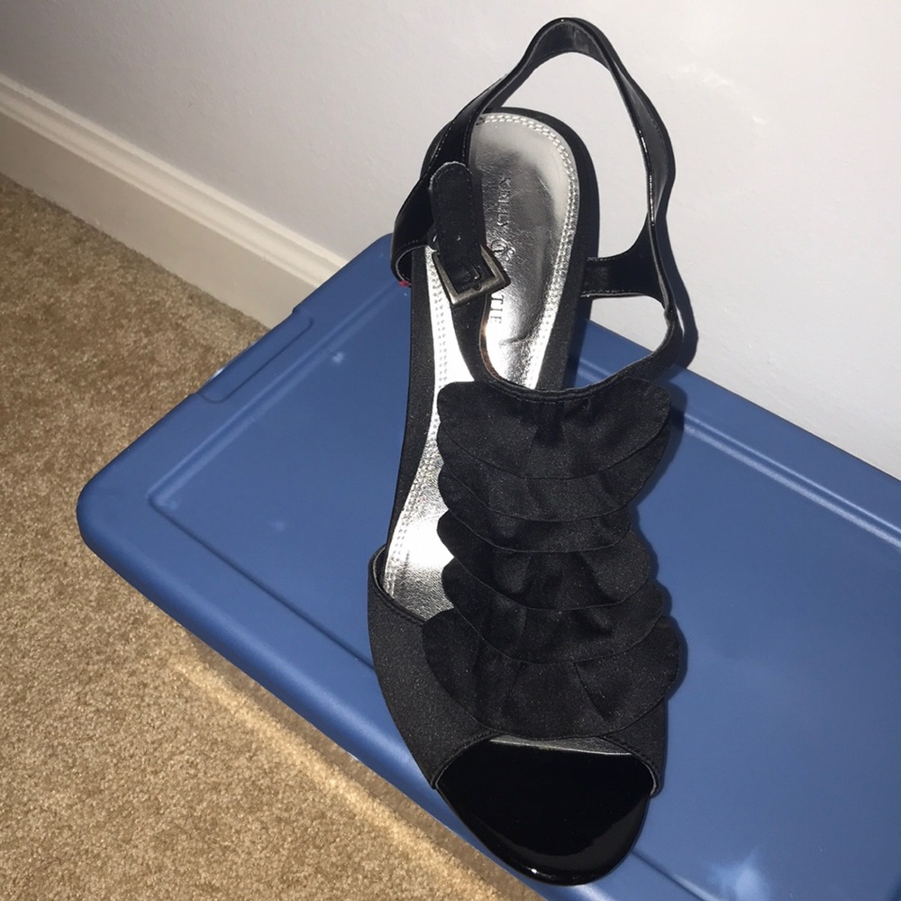 Husband mad I have too many shoes.